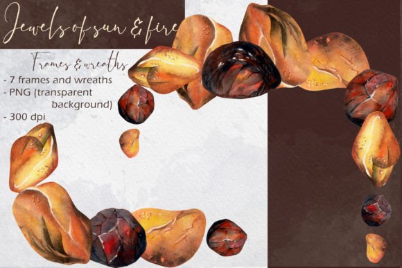 Jewels of Sun and Fire: Frames Wreaths for Radiant Design
