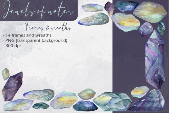 Jewels of Water: Frames and Wreaths for Design