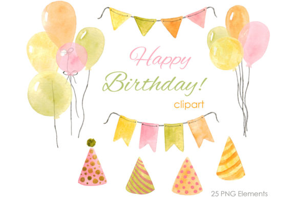 Watercolor Birthday Clipart: A Designer's Guide