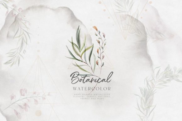 Watercolor Botanical Collection: Elevate Your Visual Design